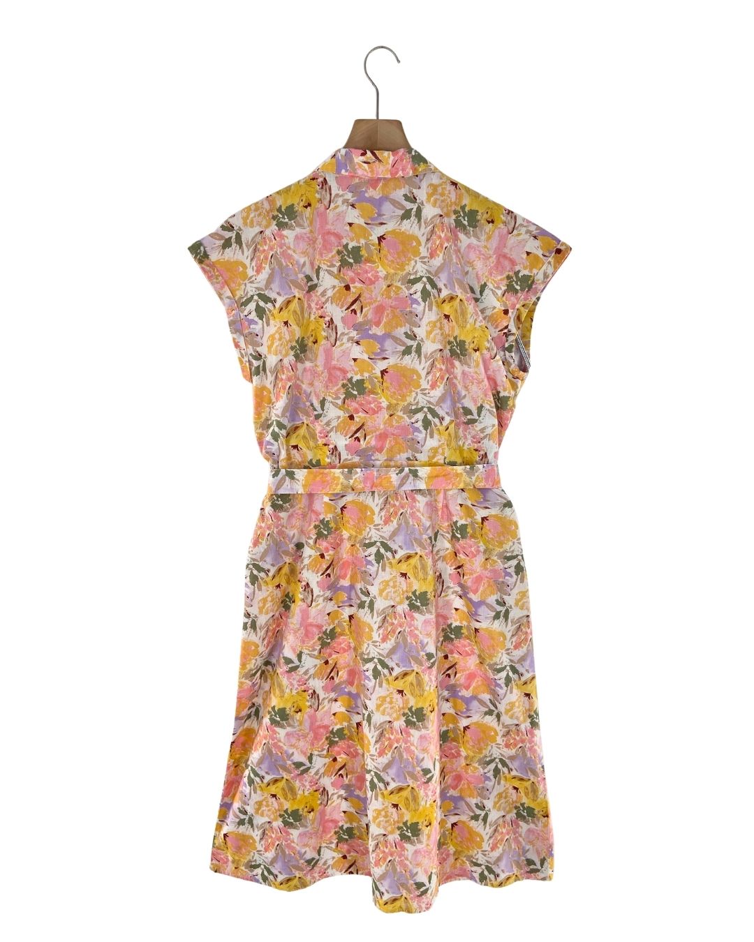 Maxi vestido abotonado