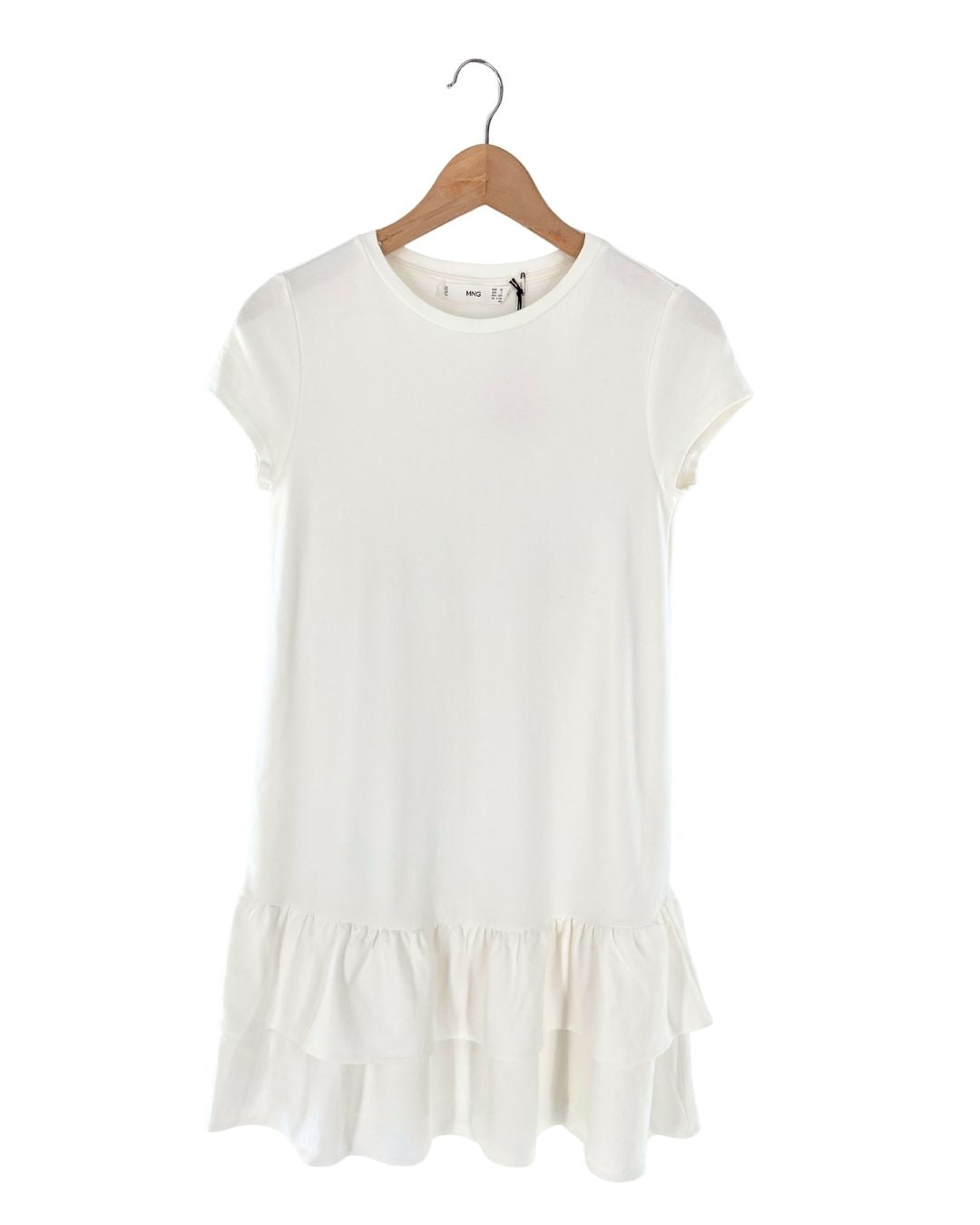 Vestido mini manga puente