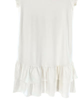 Vestido mini manga puente
