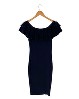 Vestido midi off shoulder