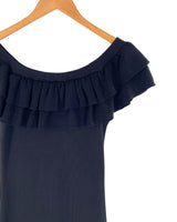 Vestido midi off shoulder