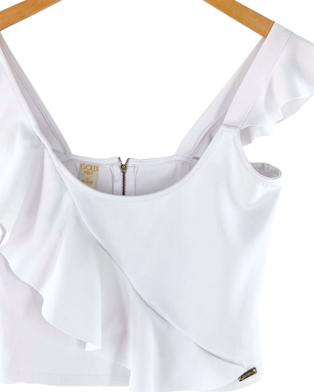 Blusa vuelo en tiras