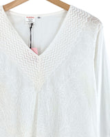 Blusa bordada estilo indu
