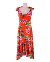 Maxi vestido de tiras print