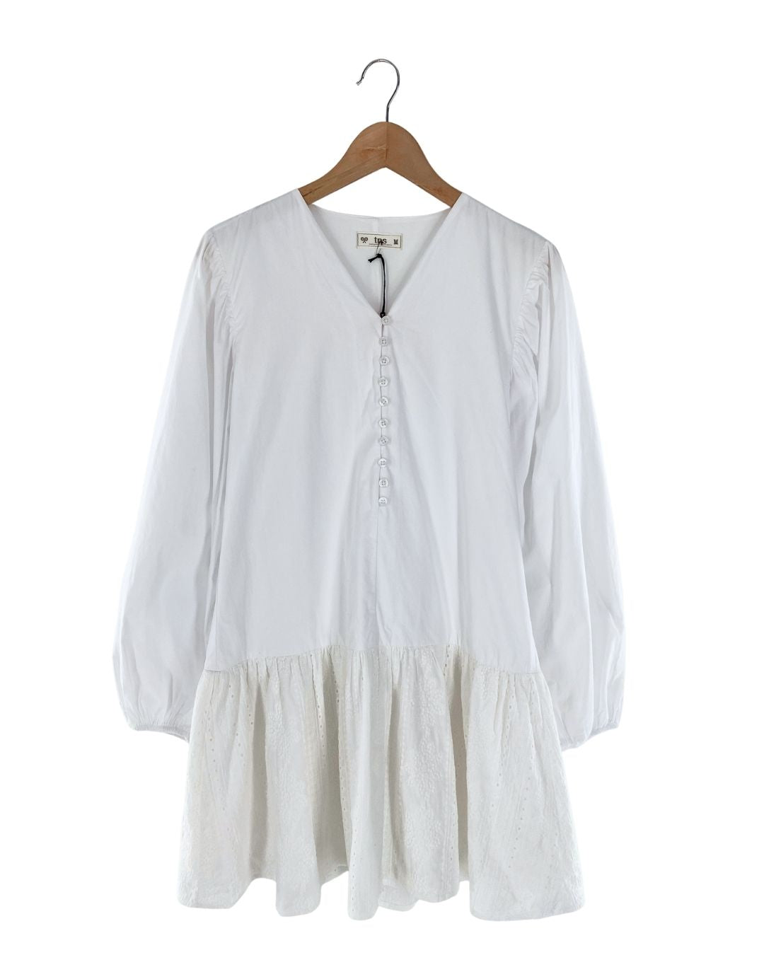 Vestido midi recto