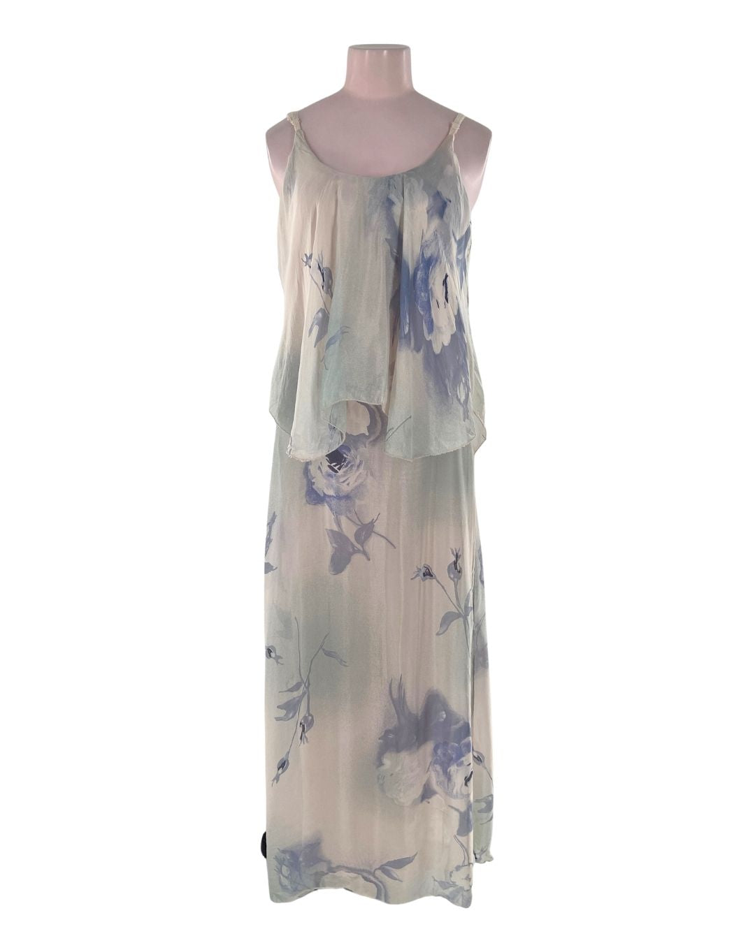 Maxi vestido de tiras delgadas