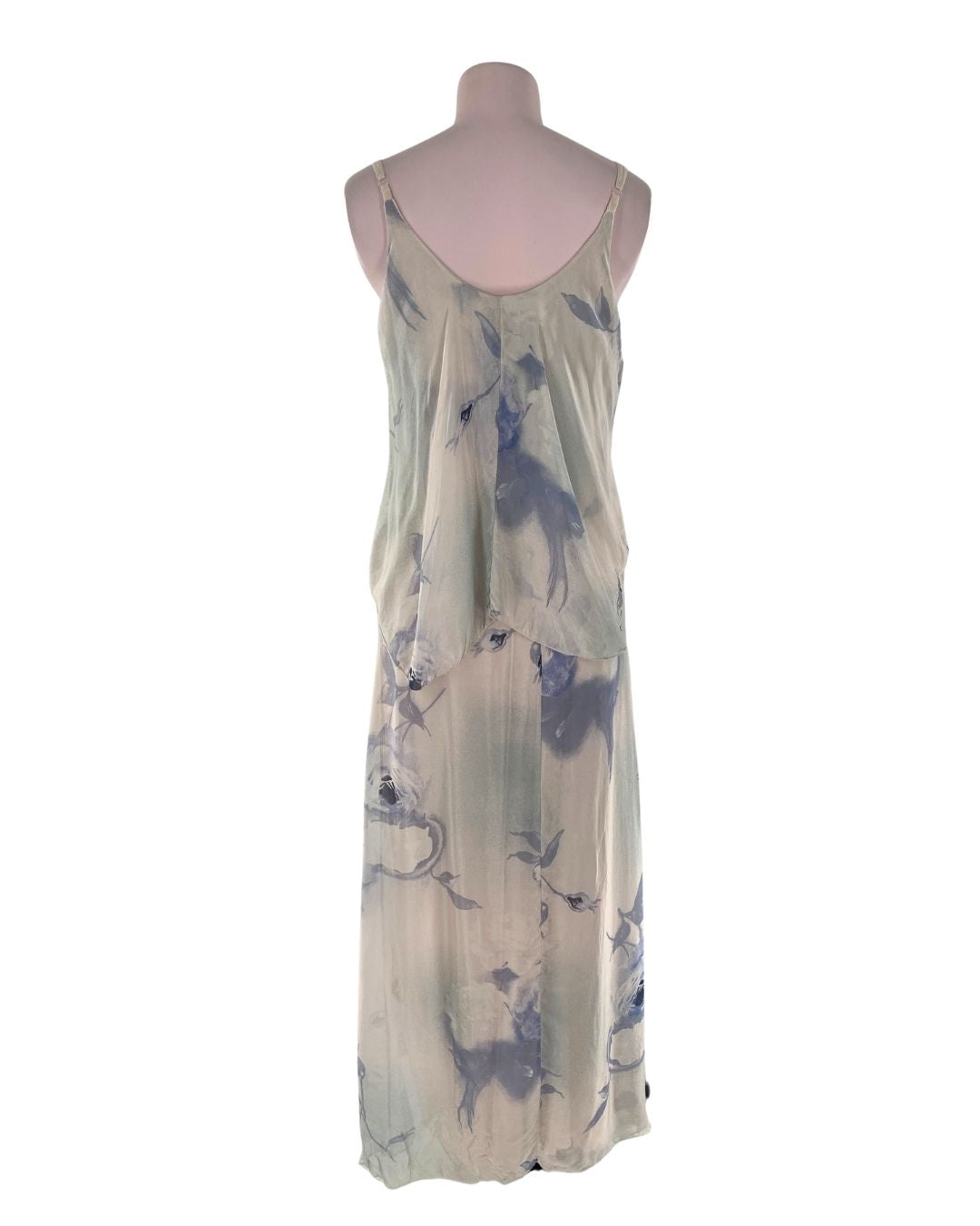 Maxi vestido de tiras delgadas