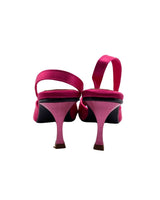 Slingback satinados
