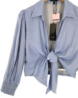 Blusa anudada