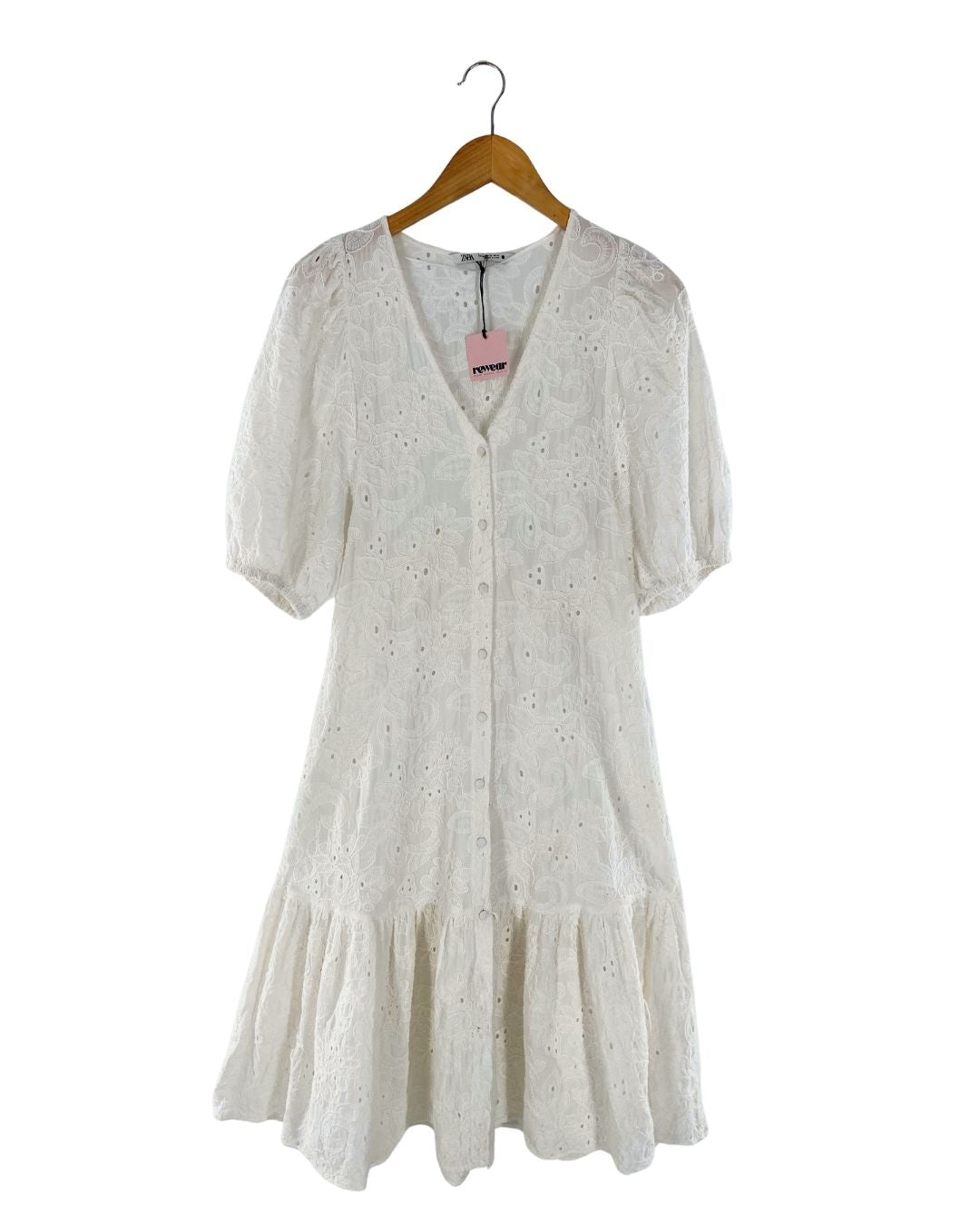 Maxi vestido bordado