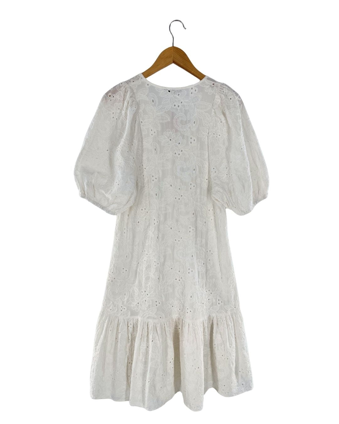 Maxi vestido bordado