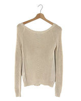 Jersey cuello amplio tejido
