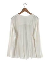 Blusa manga larga anudada
