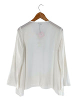Blusa manga larga lace up