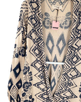 Sobretodo en punta con print