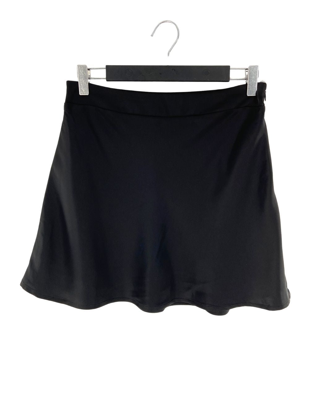 Falda mini con cremallera