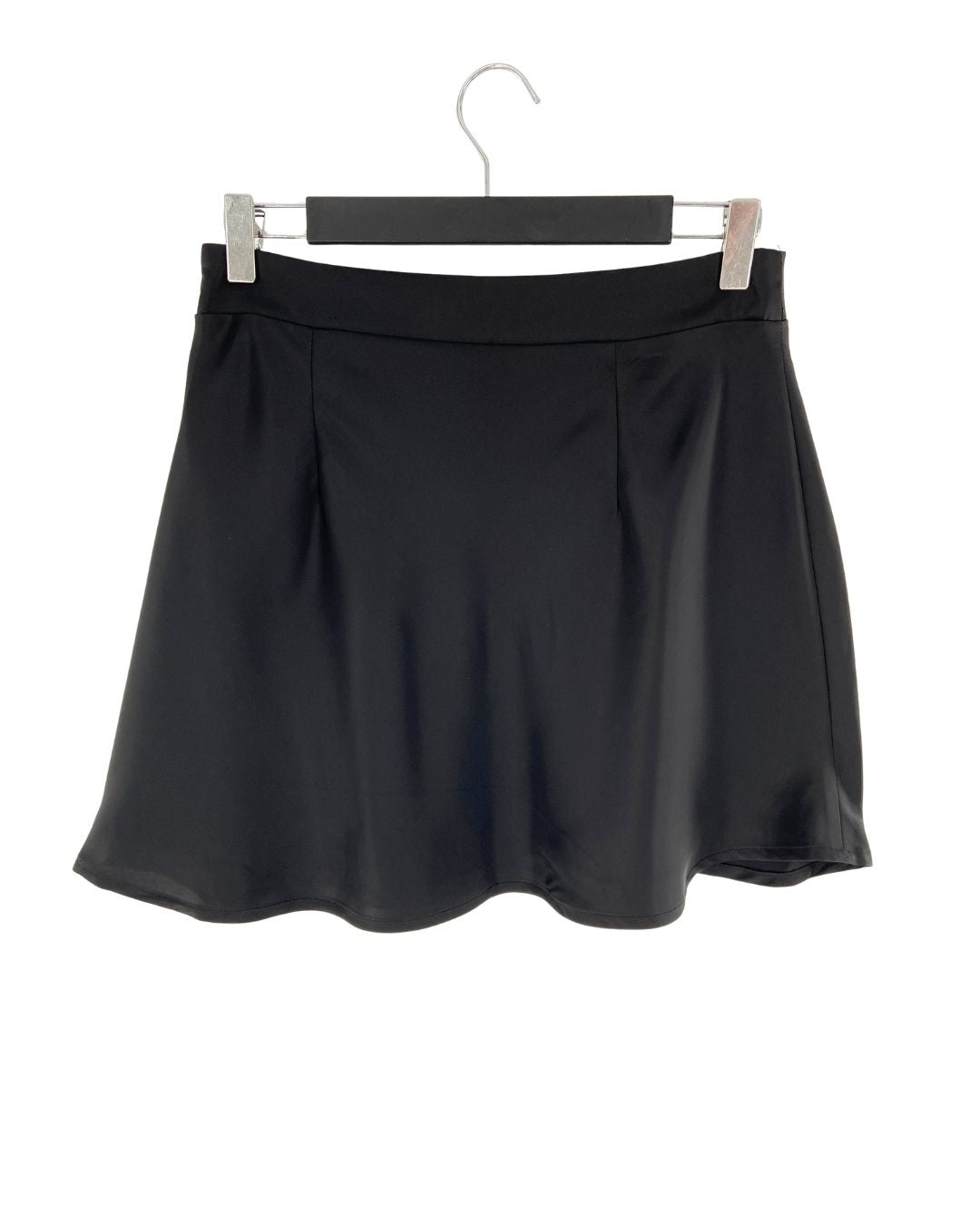Falda mini con cremallera