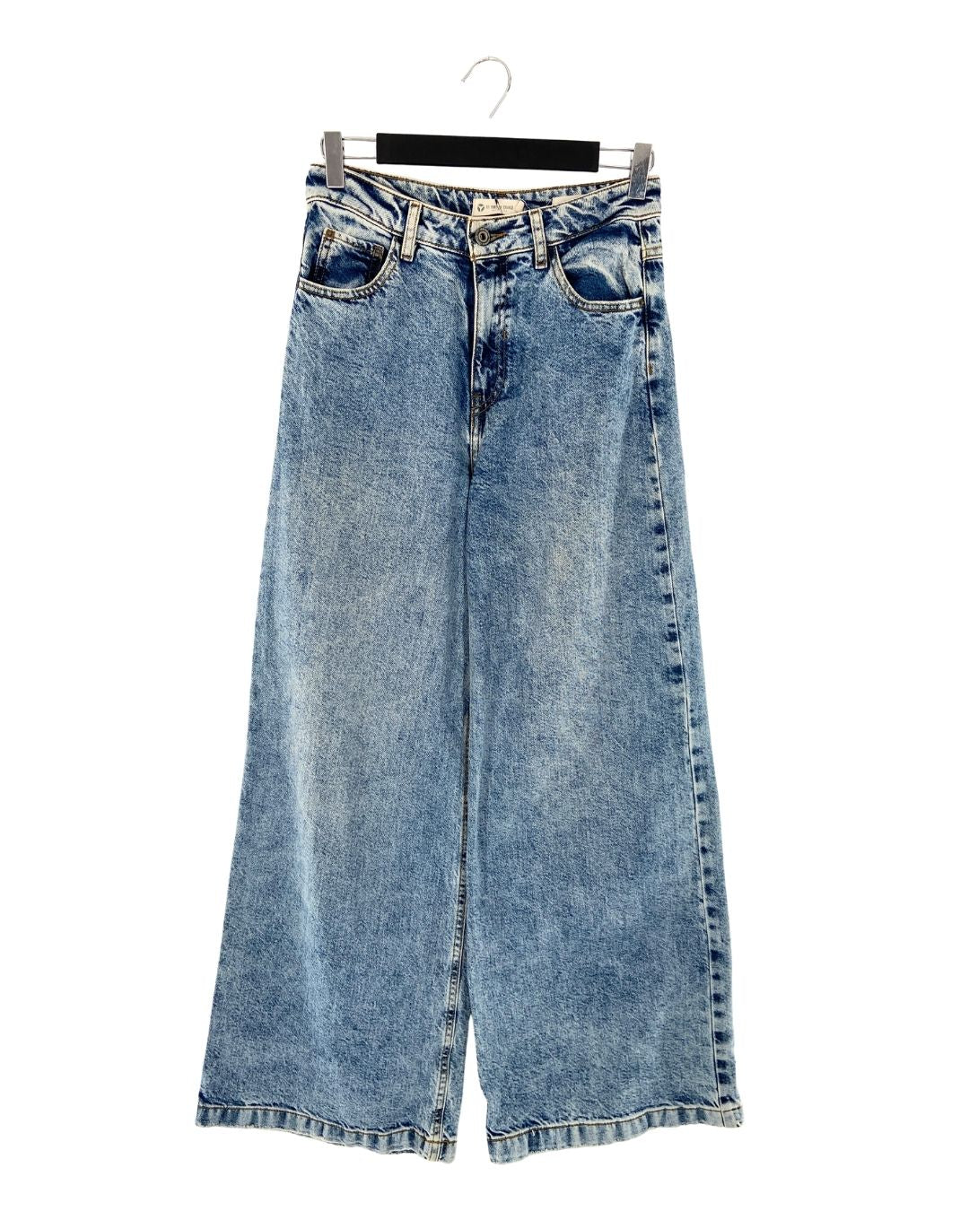 Jean wide leg rigido
