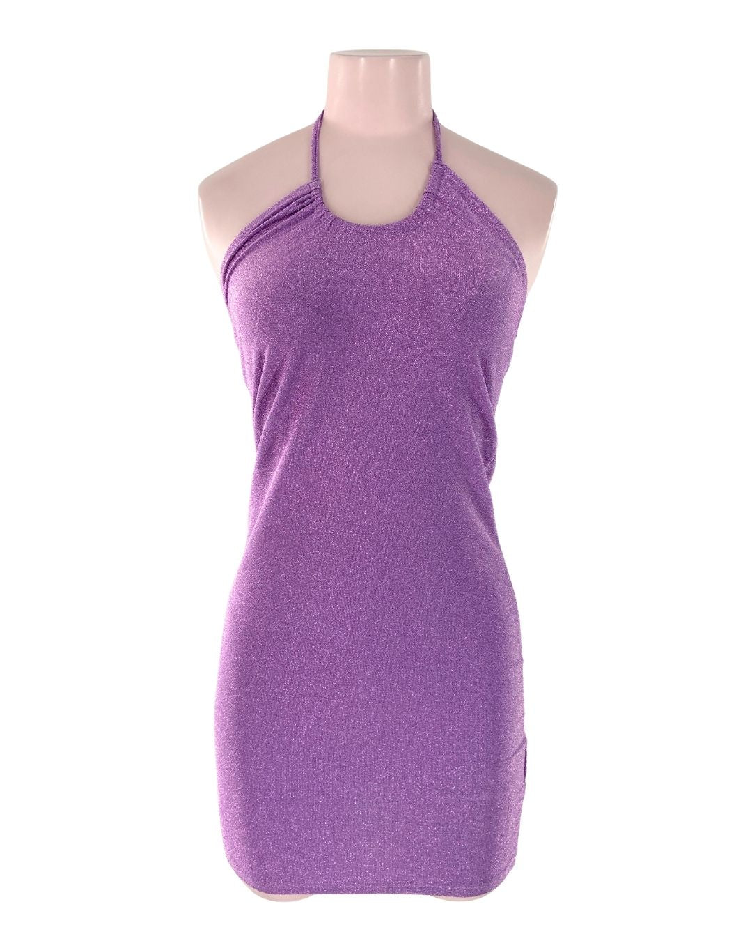 Vestido mini anudado