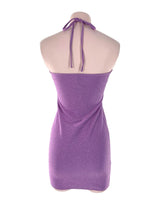 Vestido mini anudado
