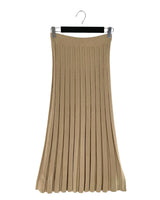 Maxi falda tejida canale