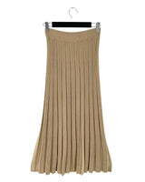 Maxi falda tejida canale