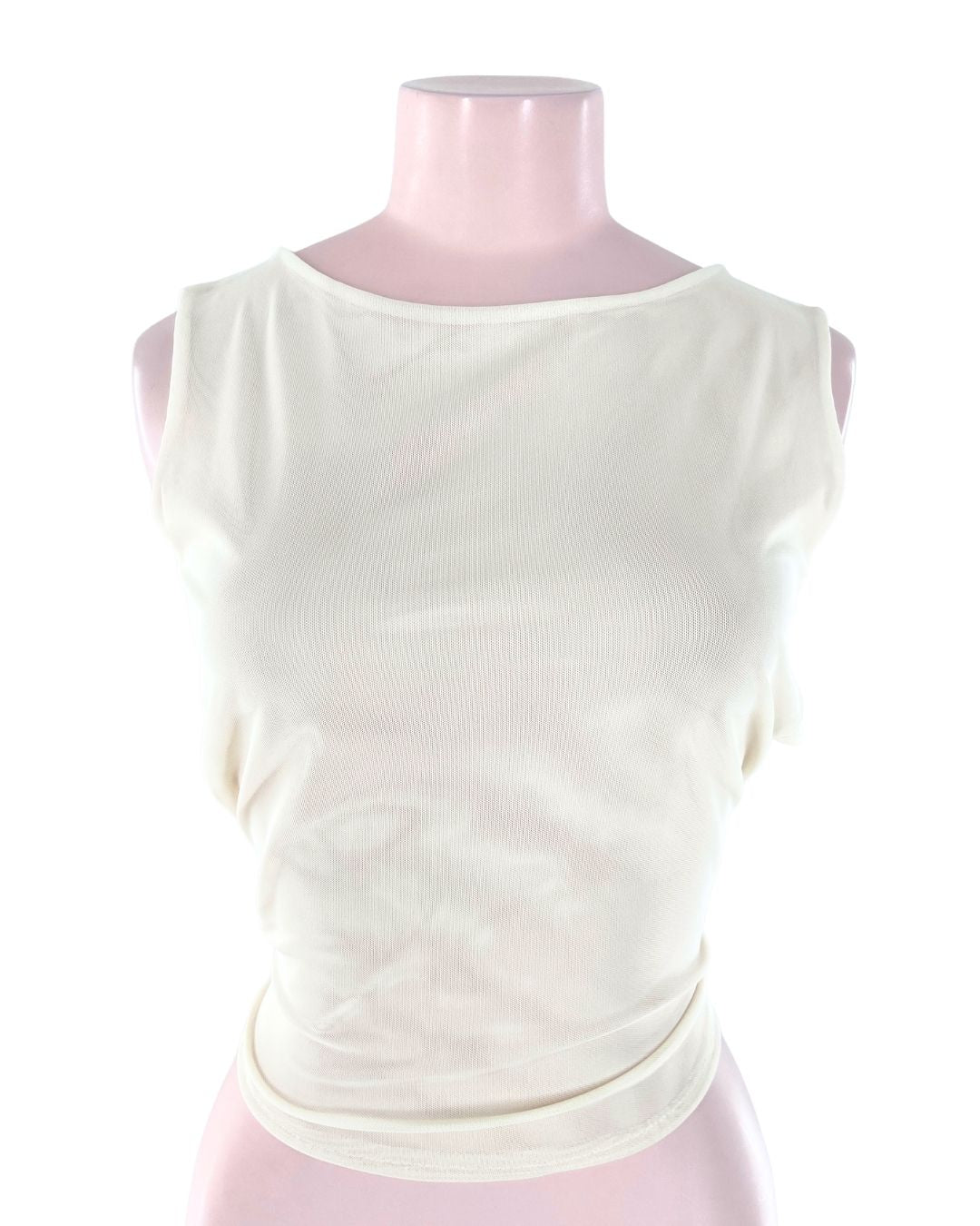 Blusa en mesh sleeveless