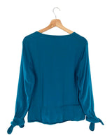 Blusa puños anudados