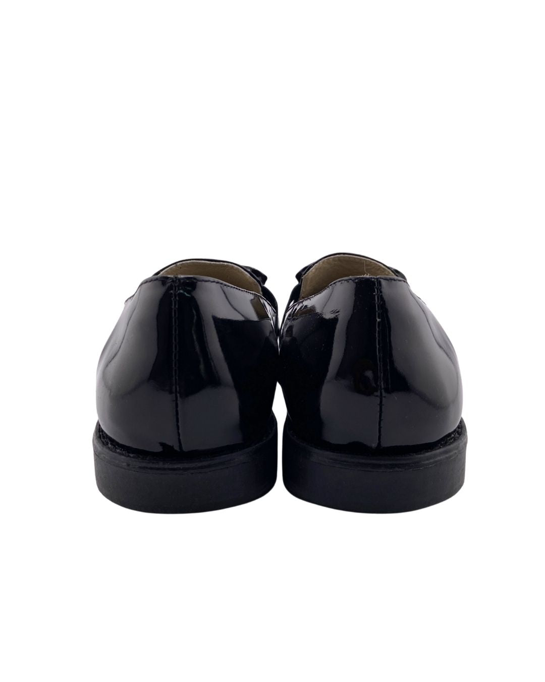 Mocasines de tacon en charol
