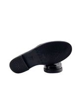 Mocasines de tacon en charol