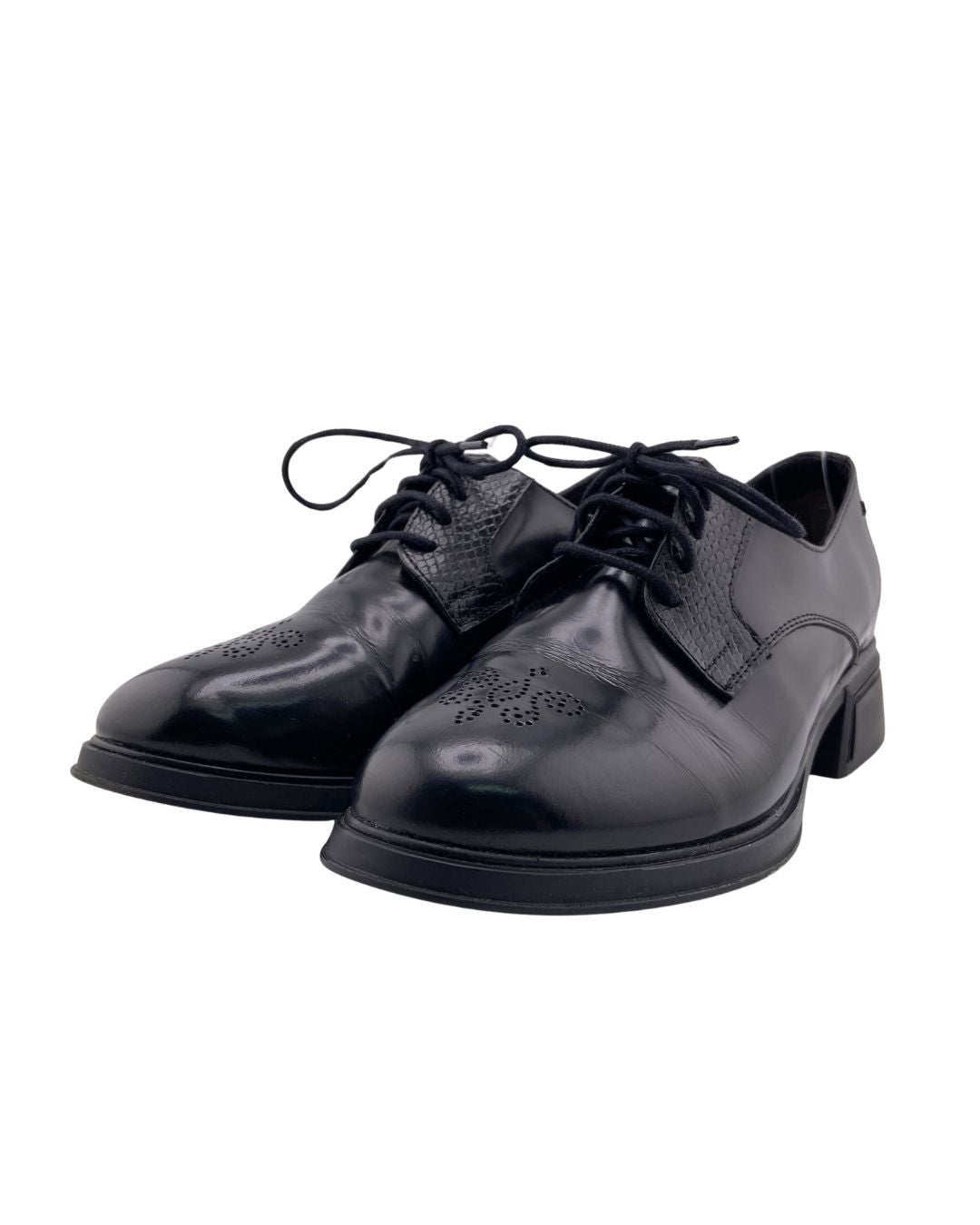Oxford con cordones patron