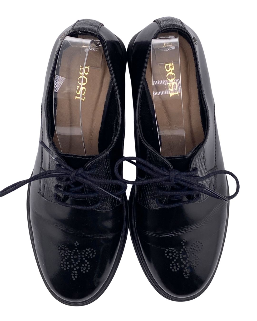 Oxford con cordones patron