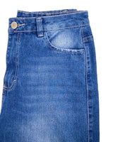 Jean rigido culotte