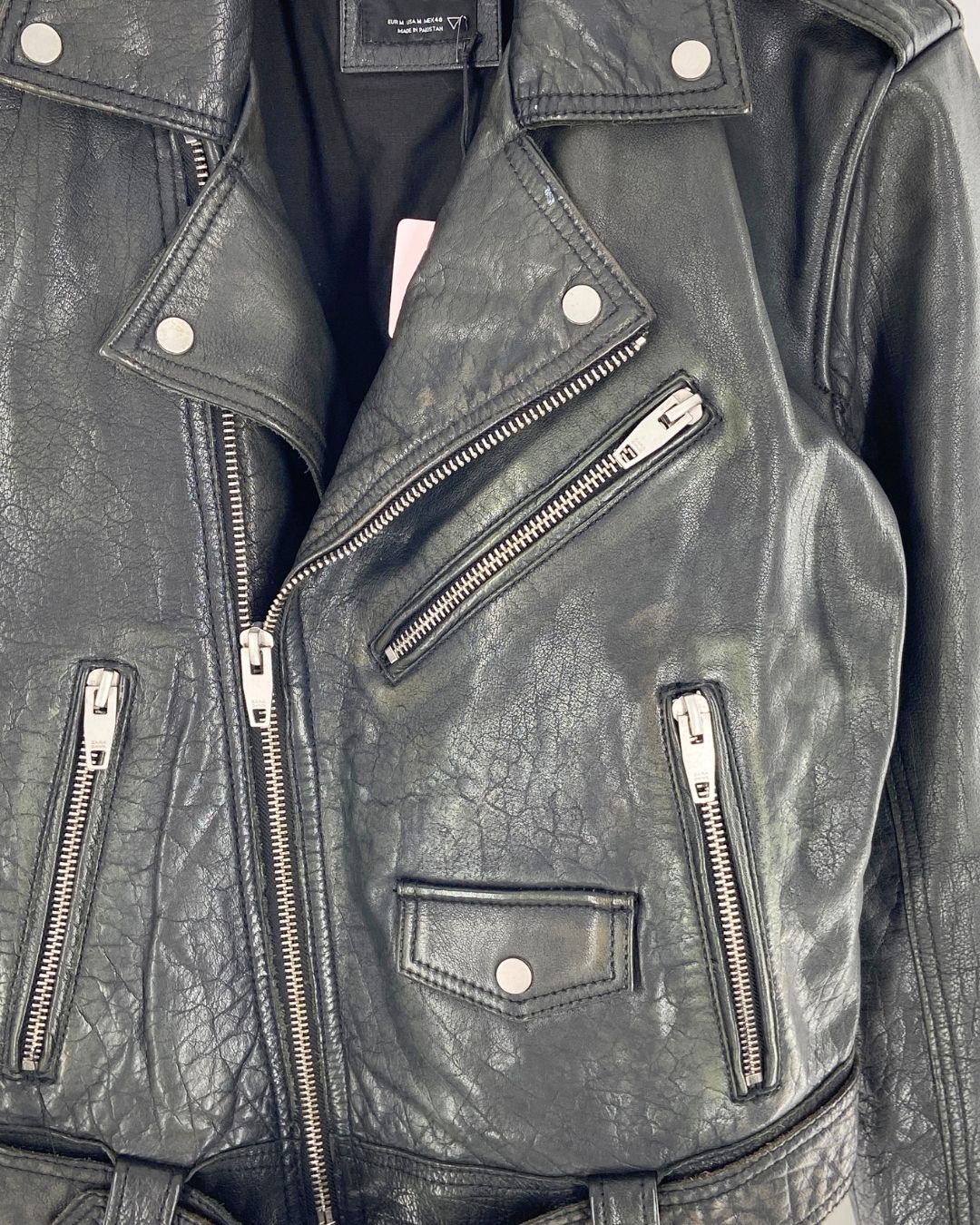 Chaquetabiker 100% cuero