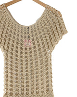 Blusa manga puente tejida