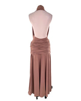 Maxi vestido cuello caido