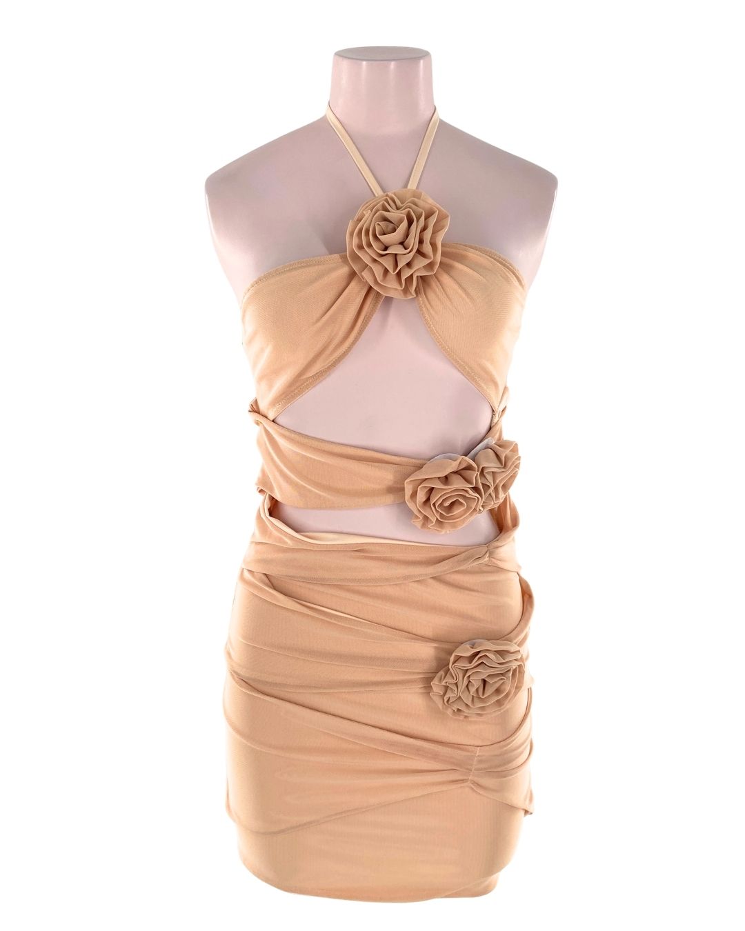 Vestido mini en mesh