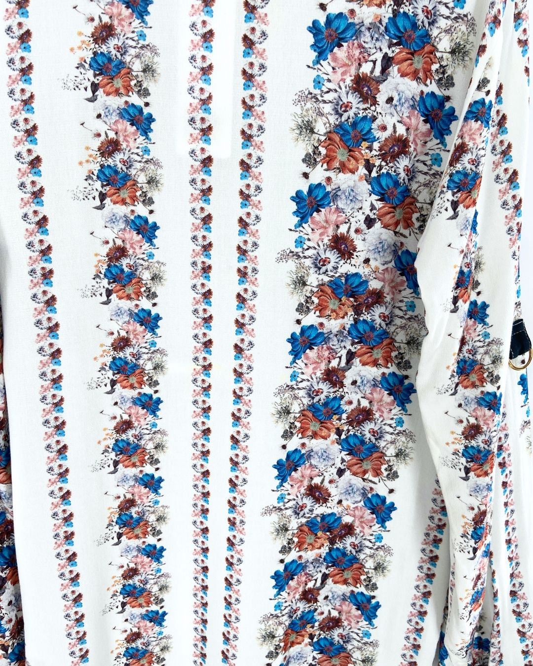 Vestido abotonado manga larga