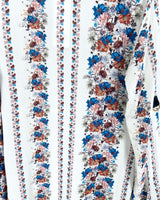 Vestido abotonado manga larga