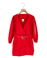 Vestido midi stretch