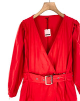 Vestido midi stretch