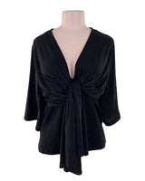 Blusa manga 3/4 con textura