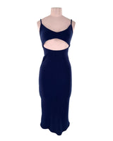 Vestido de tiras con textura