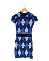 Vestido midi tejido abierto