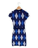 Vestido midi tejido abierto