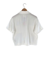Camisa anudada manga corta