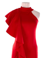 Vestido cuello halter