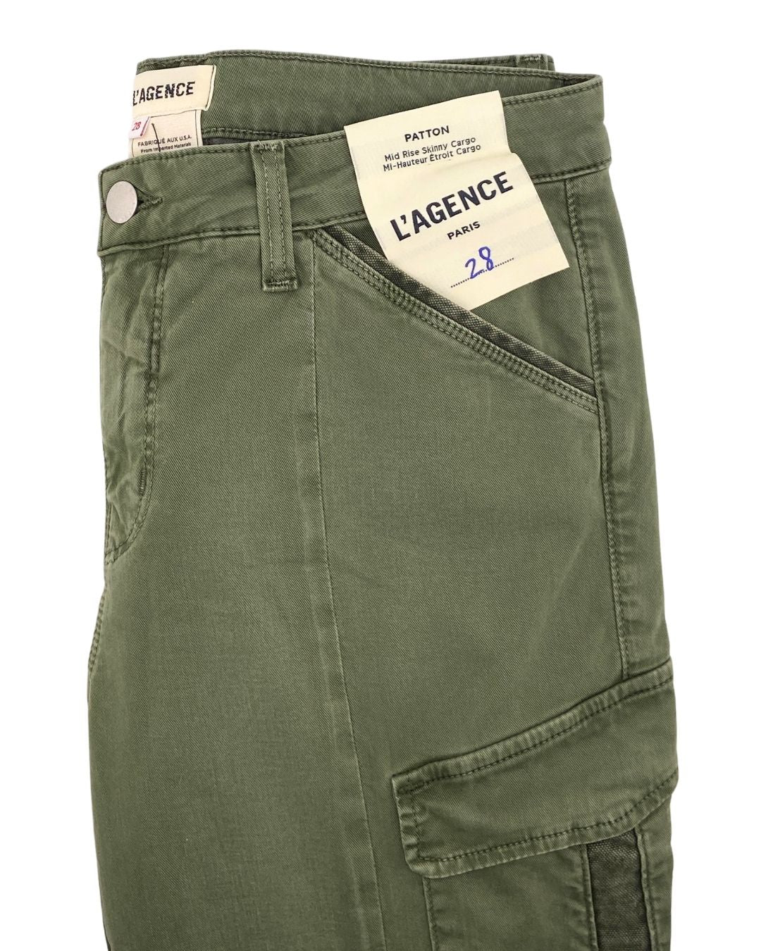 Pantalon cargo estructurado