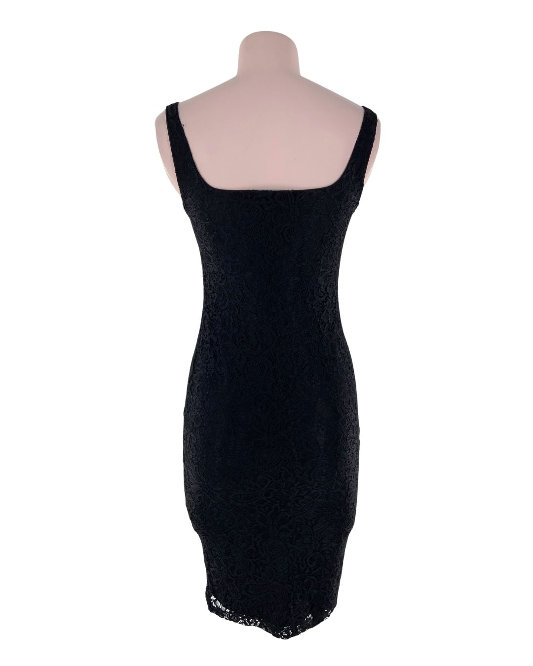 Vestido midi de tiras
