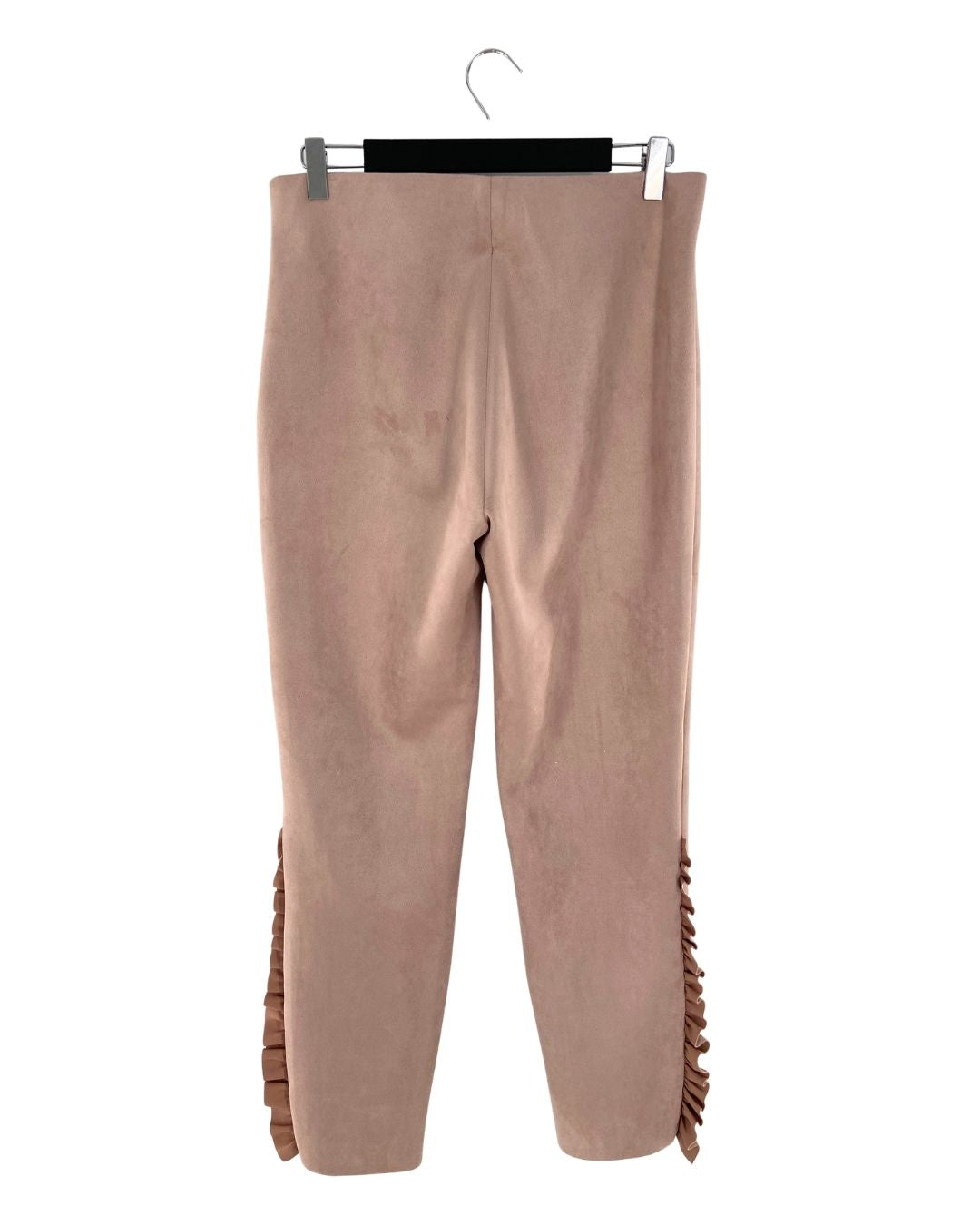 Pantalon skinny en antelina